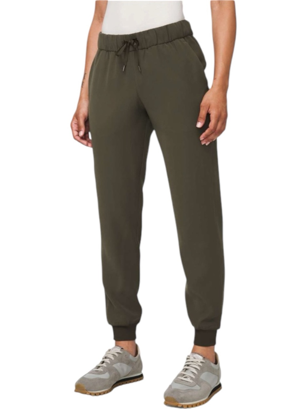 Lululemon On the Fly Jogger Dark Olive Size 6